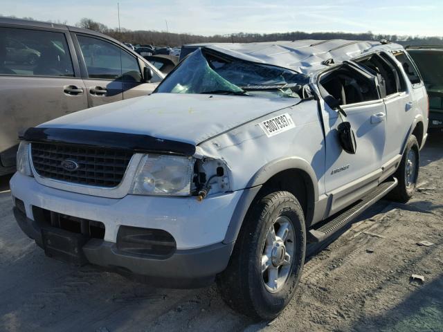 1FMZU73E12UA17411 - 2002 FORD EXPLORER X WHITE photo 2