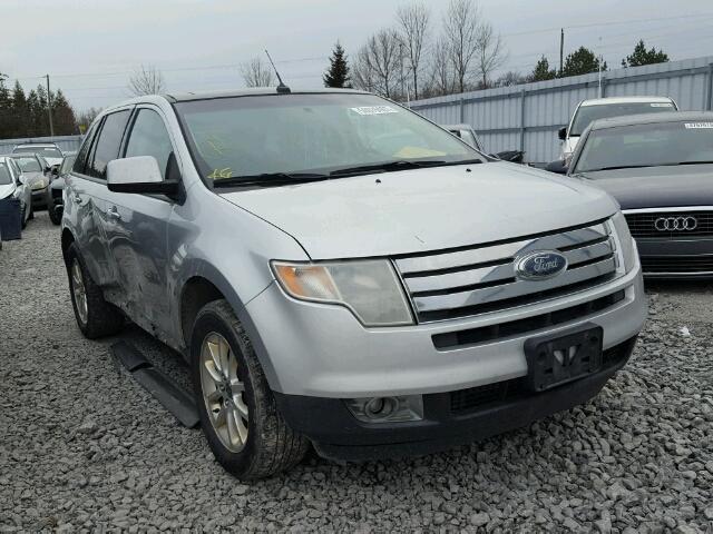 2FMDK4JC3ABA21139 - 2010 FORD EDGE SEL SILVER photo 1