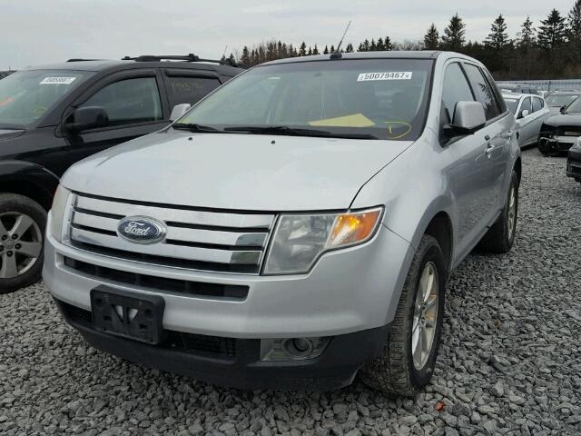 2FMDK4JC3ABA21139 - 2010 FORD EDGE SEL SILVER photo 2