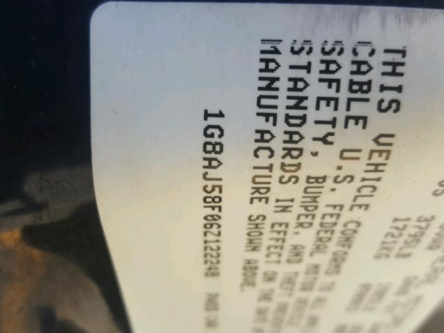 1G8AJ58F06Z122248 - 2006 SATURN ION LEVEL SILVER photo 10