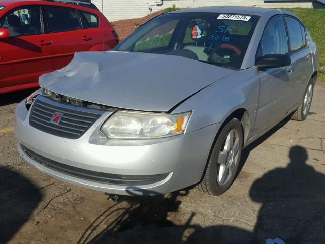 1G8AJ58F06Z122248 - 2006 SATURN ION LEVEL SILVER photo 2