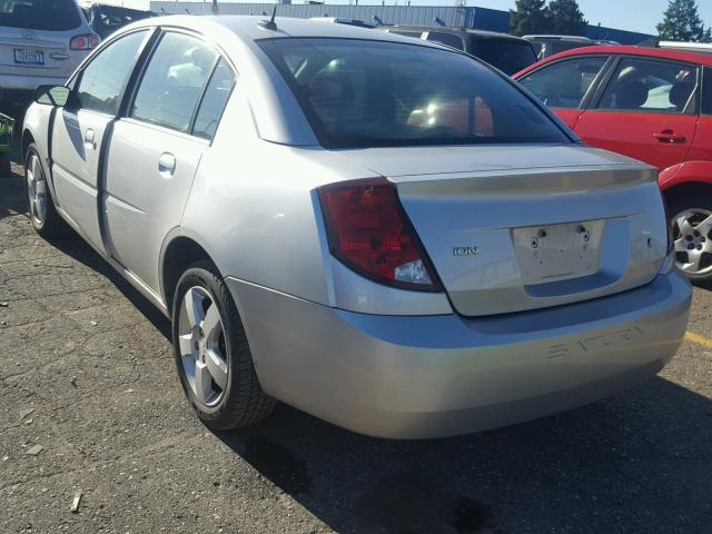 1G8AJ58F06Z122248 - 2006 SATURN ION LEVEL SILVER photo 3