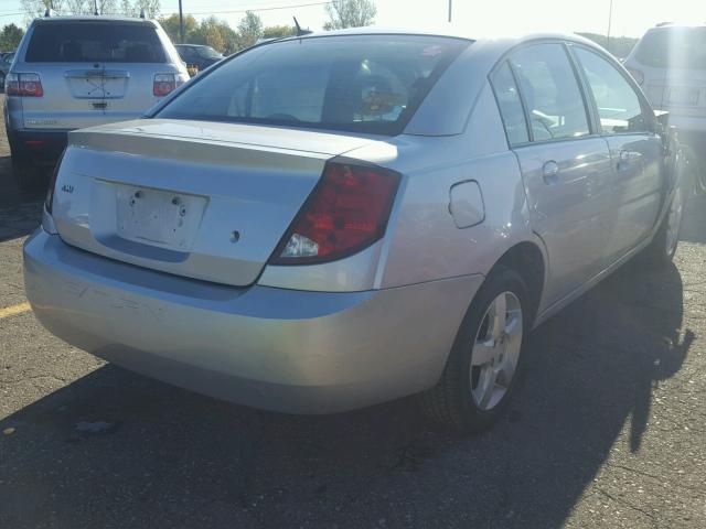 1G8AJ58F06Z122248 - 2006 SATURN ION LEVEL SILVER photo 4