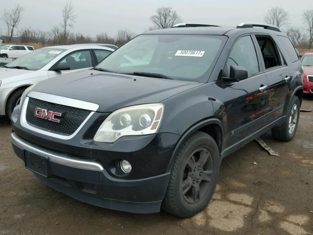 1GKEV13D79J134804 - 2009 GMC ACADIA SLE BLACK photo 2