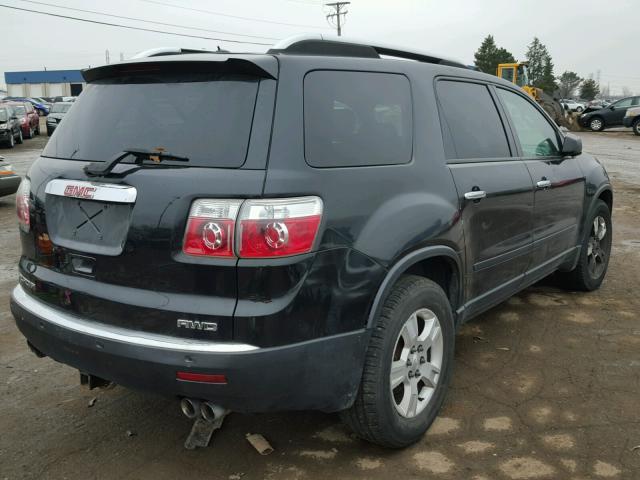 1GKEV13D79J134804 - 2009 GMC ACADIA SLE BLACK photo 4