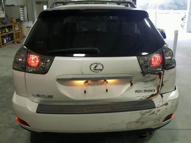 JTJGA31U740011773 - 2004 LEXUS RX 330 WHITE photo 9