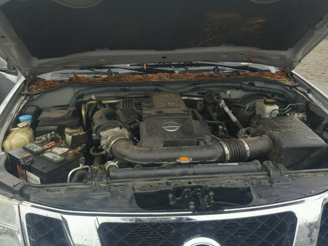 5N1AR1NN0AC609413 - 2010 NISSAN PATHFINDER SILVER photo 7