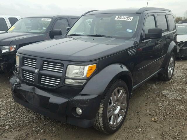 1D4PT4GK8BW585224 - 2011 DODGE NITRO HEAT BLACK photo 2