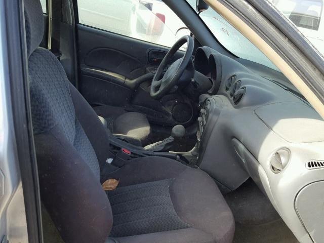 1G2NE52E25M123221 - 2005 PONTIAC GRAND AM S 银色 照片 5