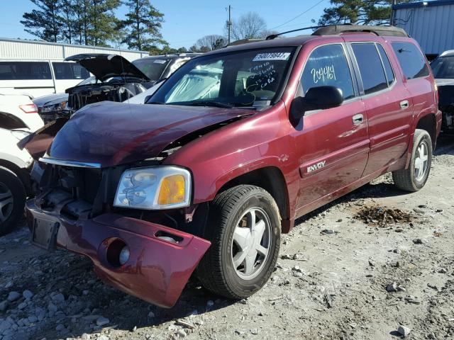 1GKET16S336243609 - 2003 GMC ENVOY XL BURGUNDY photo 2