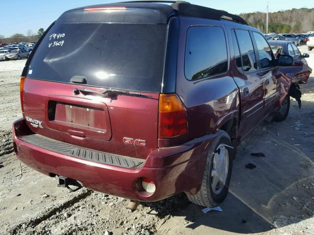 1GKET16S336243609 - 2003 GMC ENVOY XL BURGUNDY photo 4