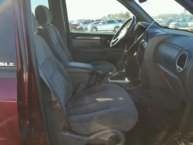 1GKET16S336243609 - 2003 GMC ENVOY XL BURGUNDY photo 5