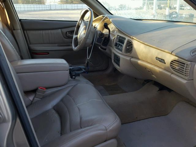 2G4WY52M2X1540220 - 1999 BUICK CENTURY LI BEIGE photo 5