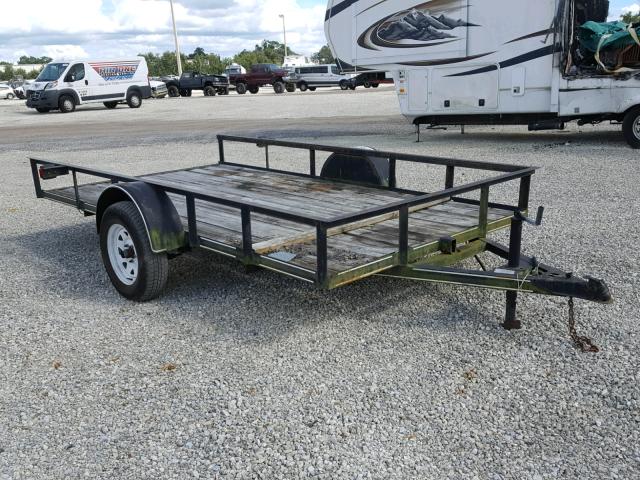430UT12178M023574 - 2007 UTILITY TRAILER BLACK photo 1