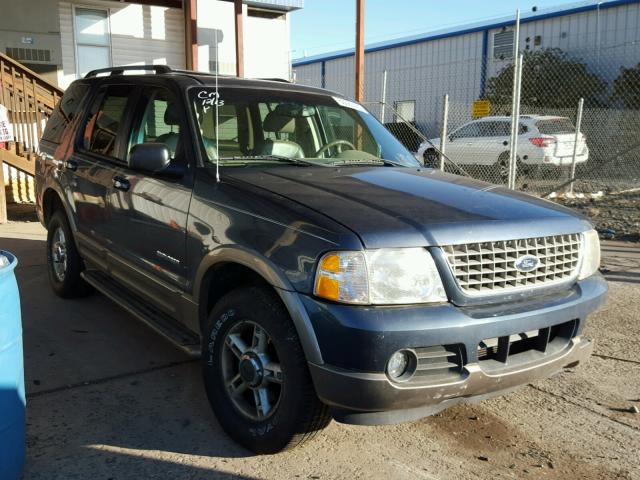 1FMZU74EX2UC85243 - 2002 FORD EXPLORER E BLUE photo 1