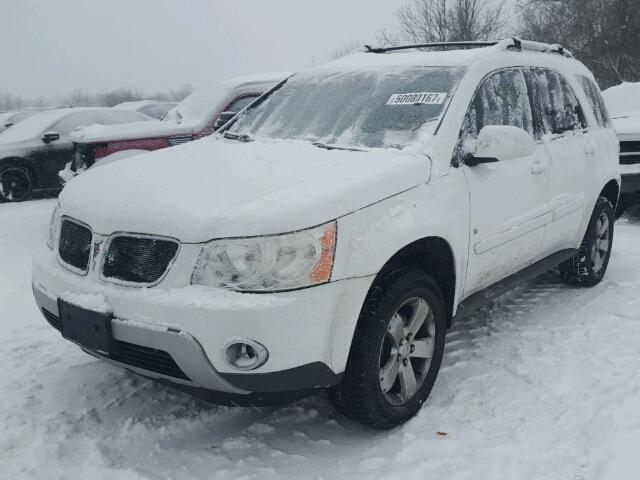 2CKDL33F286346976 - 2008 PONTIAC TORRENT WHITE photo 2