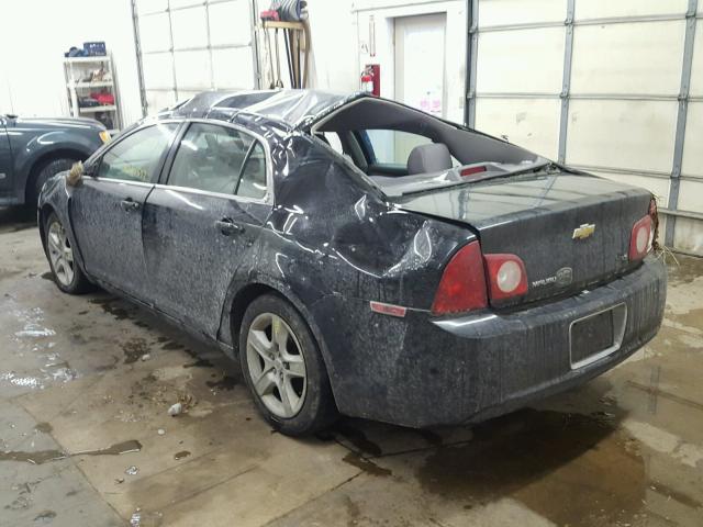 1G1ZG57BX9F255457 - 2009 CHEVROLET MALIBU LS 石墨色 照片 3
