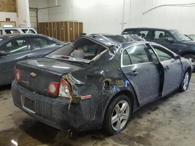 1G1ZG57BX9F255457 - 2009 CHEVROLET MALIBU LS 石墨色 照片 4