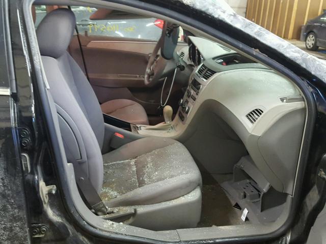 1G1ZG57BX9F255457 - 2009 CHEVROLET MALIBU LS 石墨色 照片 5