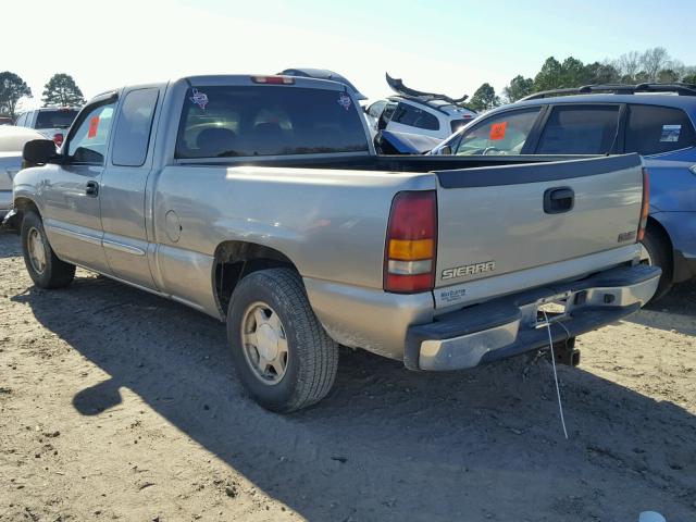 2GTEC19T931101093 - 2003 GMC NEW SIERRA SILVER photo 3