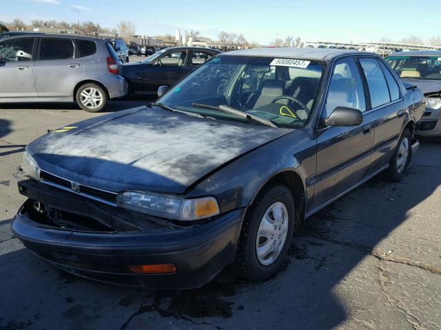 JHMCB7651NC054334 - 1992 HONDA ACCORD LX GRAY photo 2