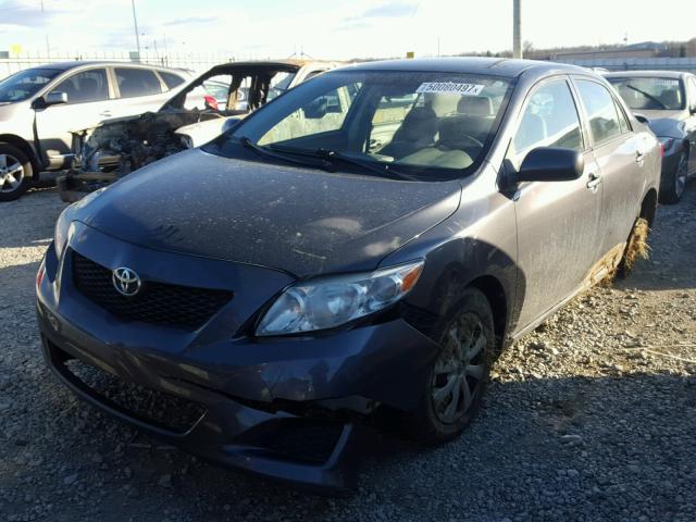 JTDBL40E399053559 - 2009 TOYOTA COROLLA BA GRAY photo 2