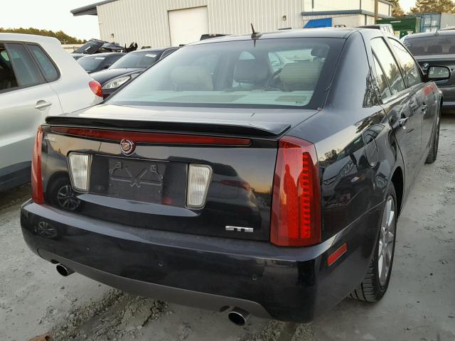 1G6DW677260191373 - 2006 CADILLAC STS BLACK photo 4