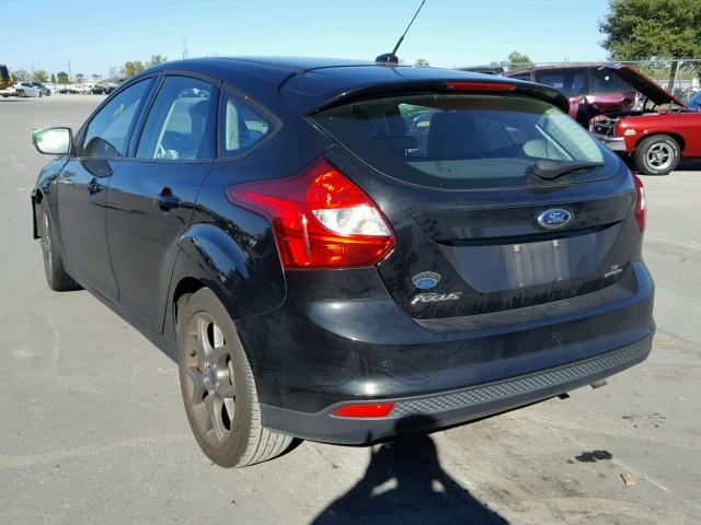 1FADP3K21DL149461 - 2013 FORD FOCUS SE BLACK photo 3