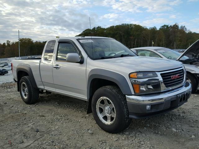 1GTJ6MF93C8102530 - 2012 GMC CANYON SLE SILVER photo 1