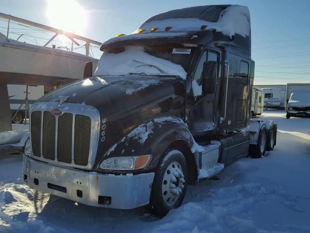 1XP7DB9X44D819010 - 2004 PETERBILT 387 BLACK photo 2