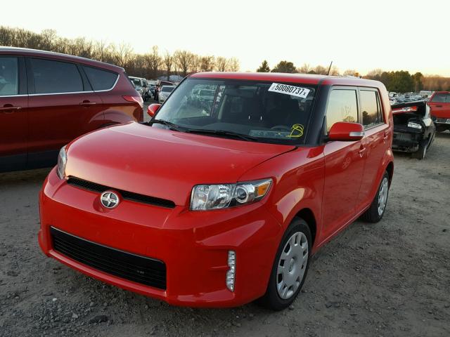 JTLZE4FE8DJ046179 - 2013 TOYOTA SCION XB RED photo 2