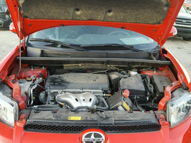 JTLZE4FE8DJ046179 - 2013 TOYOTA SCION XB 红色 照片 7