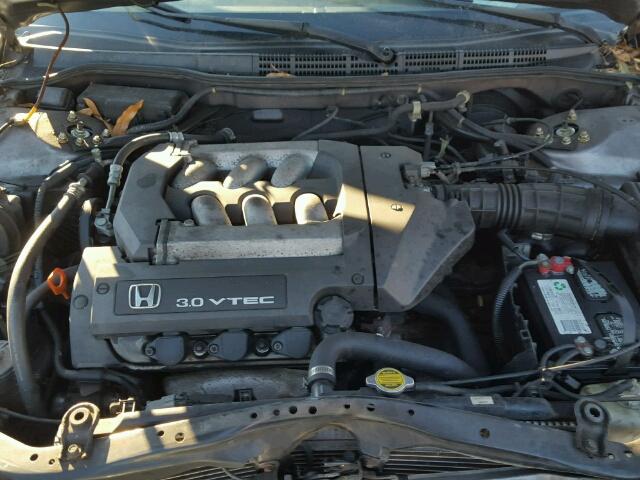 1HGCG1643YA047832 - 2000 HONDA ACCORD LX GRAY photo 7