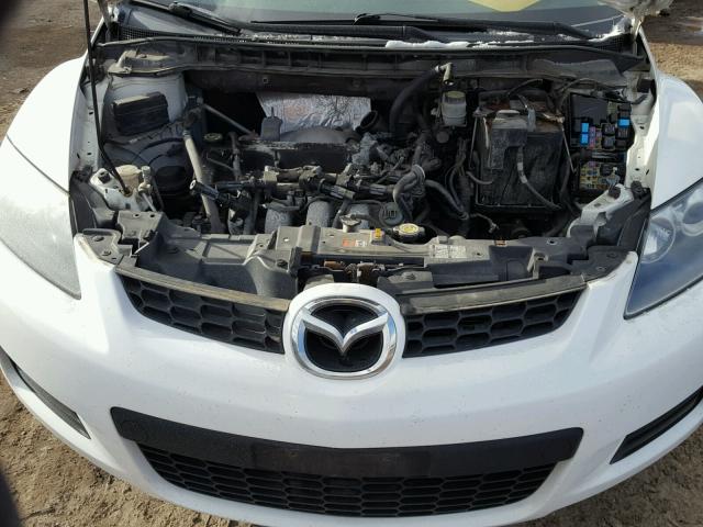 JM3ER293770147485 - 2007 MAZDA CX-7 WHITE photo 7