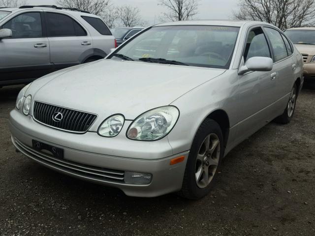 JT8BD69SX10132218 - 2001 LEXUS GS 300 SILVER photo 2