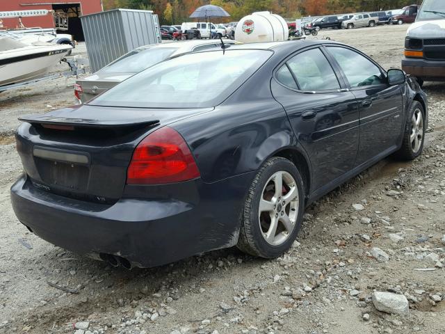 2G2WC55C761161447 - 2006 PONTIAC GRAND PRIX Қара фото 4