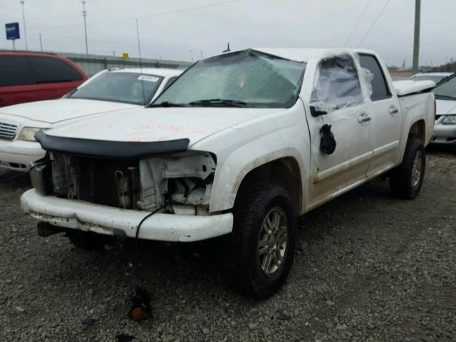 1GCDT13E698126772 - 2009 CHEVROLET COLORADO WHITE photo 2