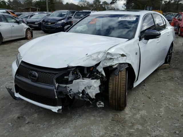 JTHBE1BL7FA009643 - 2015 LEXUS GS 350 WHITE photo 2