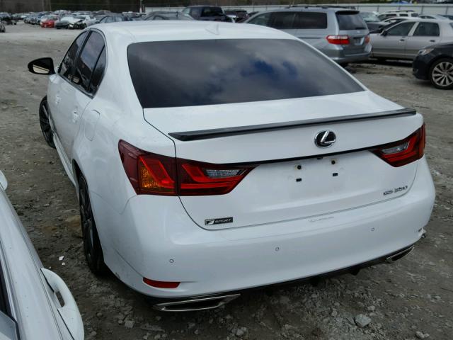 JTHBE1BL7FA009643 - 2015 LEXUS GS 350 WHITE photo 3