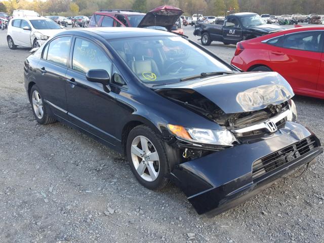 2HGFA16968H319284 - 2008 HONDA CIVIC EXL 黑色 照片 1
