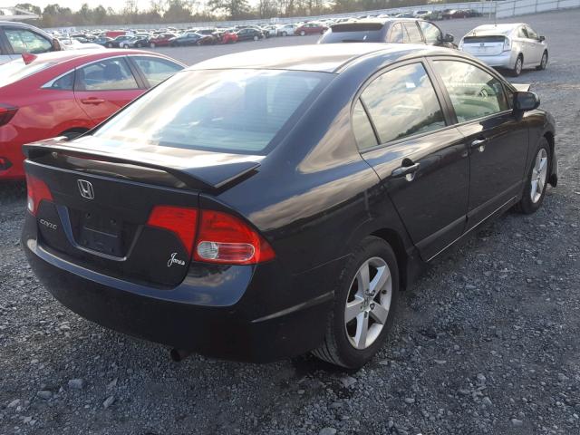 2HGFA16968H319284 - 2008 HONDA CIVIC EXL 黑色 照片 4