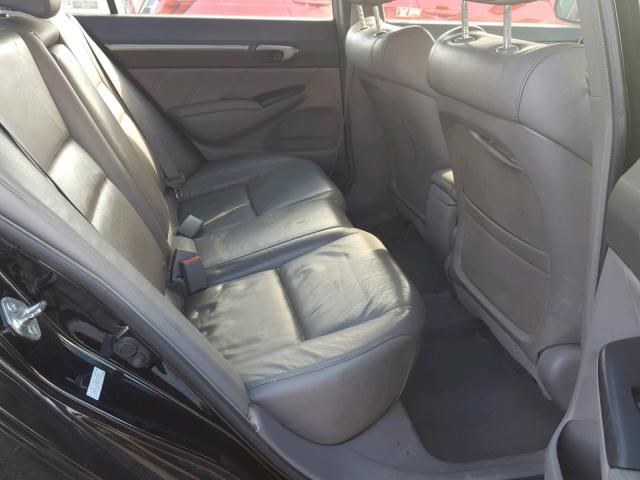 2HGFA16968H319284 - 2008 HONDA CIVIC EXL 黑色 照片 6