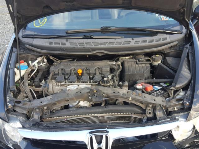 2HGFA16968H319284 - 2008 HONDA CIVIC EXL 黑色 照片 7