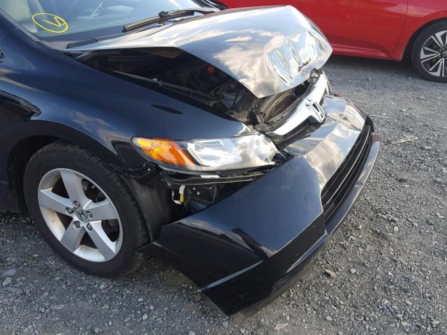 2HGFA16968H319284 - 2008 HONDA CIVIC EXL 黑色 照片 9
