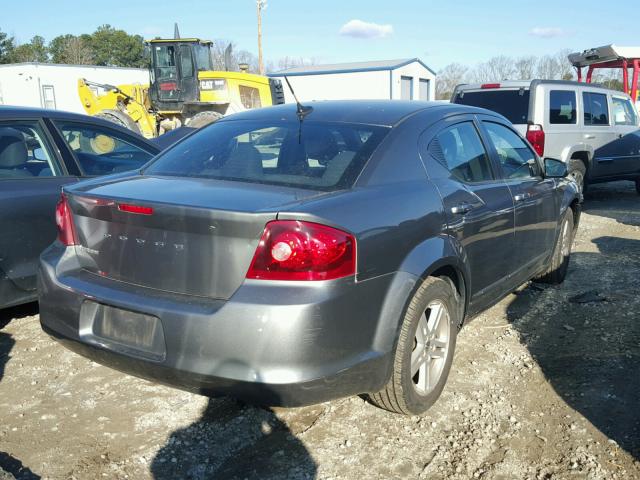 1C3CDZCB0CN156831 - 2012 DODGE AVENGER SX GRAY photo 4