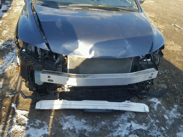 JHMFA3F29AS005655 - 2010 HONDA CIVIC HYBR CHARCOAL photo 9