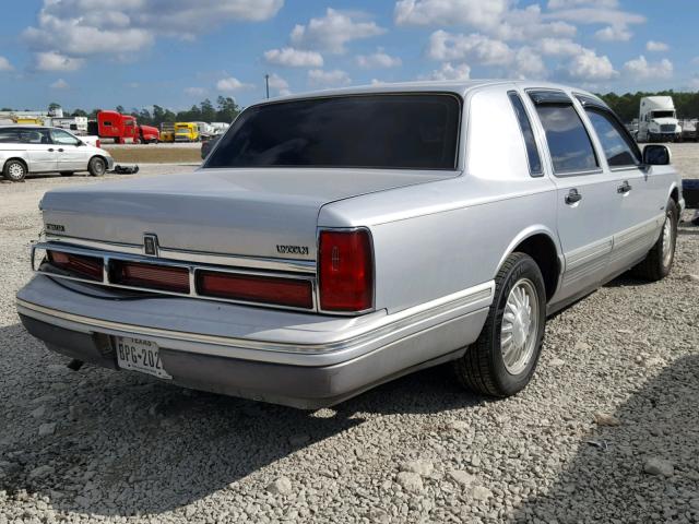 1LNLM83WXSY644458 - 1995 LINCOLN TOWN CAR C GRAY photo 4