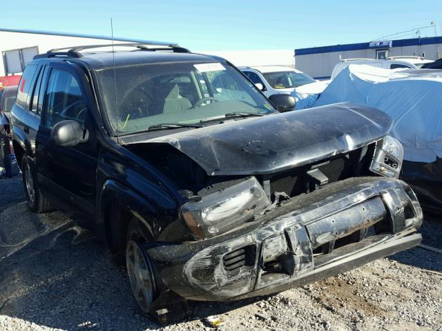 1GNDS13S442138088 - 2004 CHEVROLET TRAILBLAZE BLACK photo 1