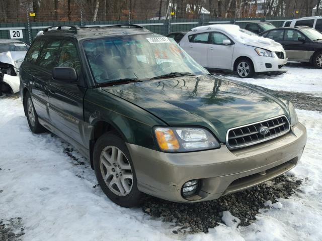 4S3BH675536652247 - 2003 SUBARU LEGACY OUT GREEN photo 1