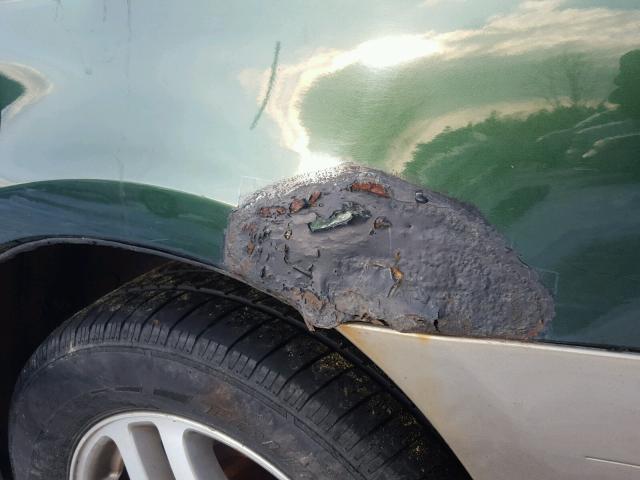 4S3BH675536652247 - 2003 SUBARU LEGACY OUT GREEN photo 10